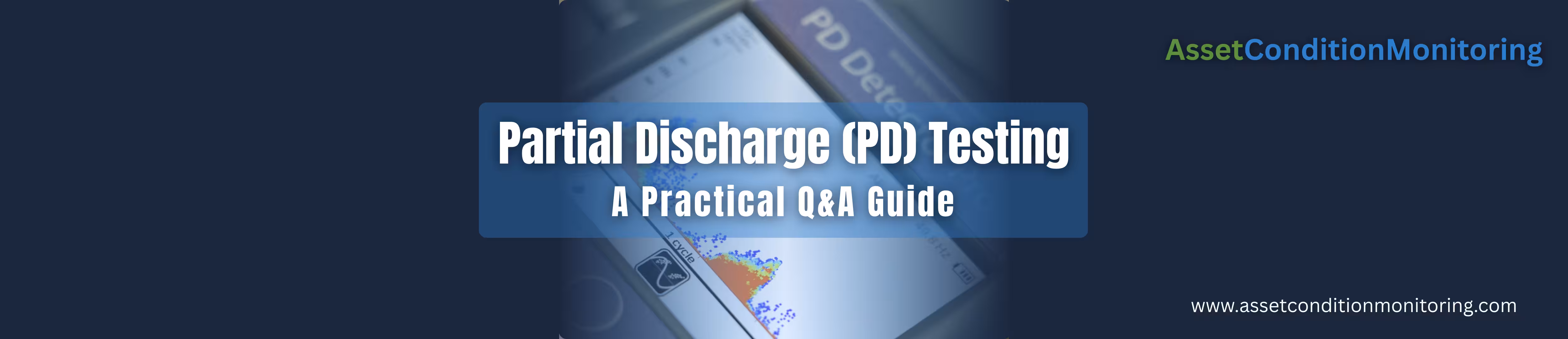 Partial discharge testing banner