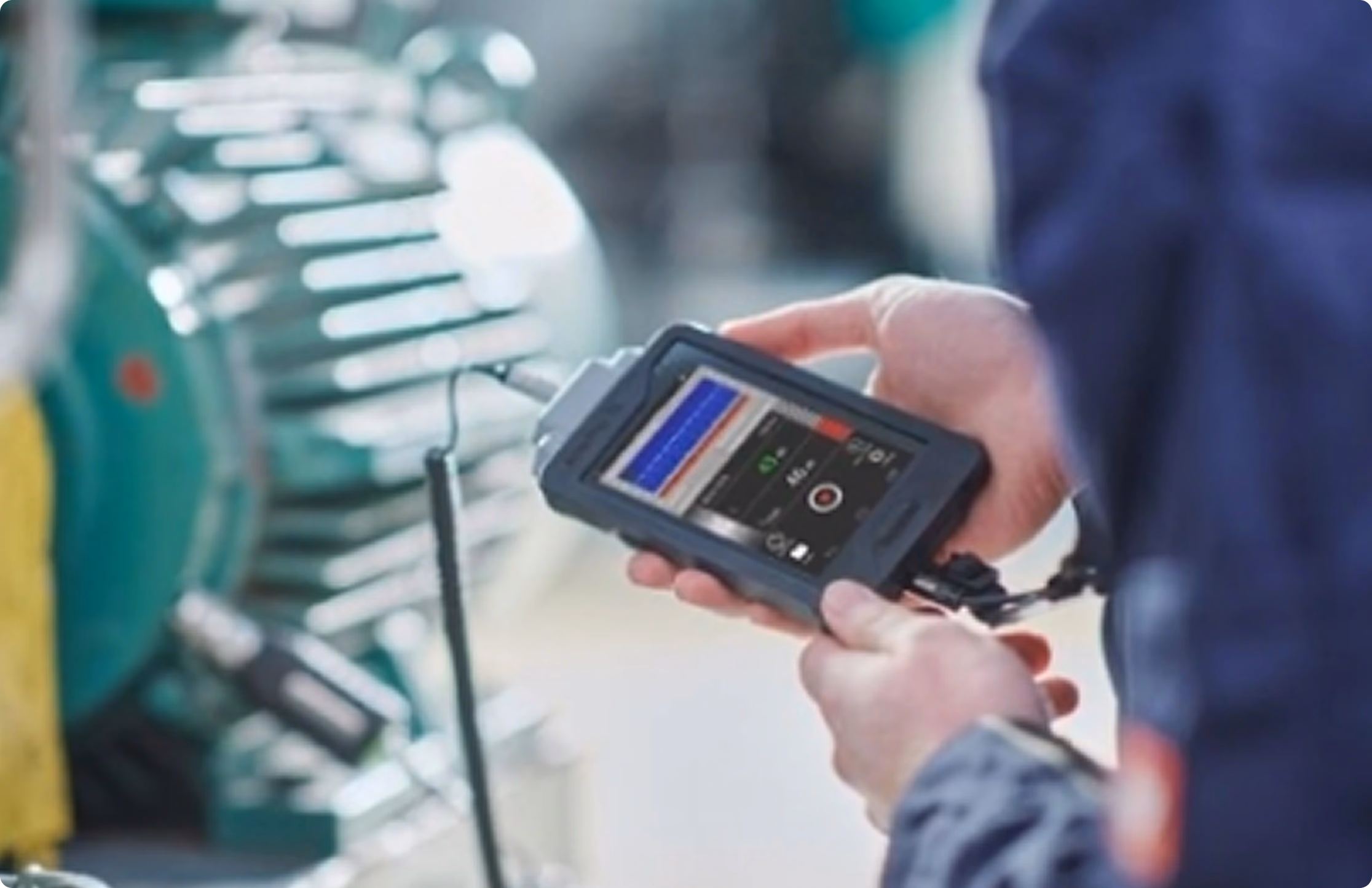 Sonotec device in use